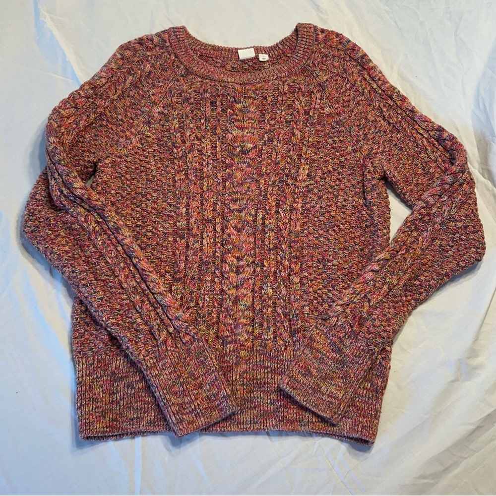 GAP Multicolor Knit Women's Sweater. Size M